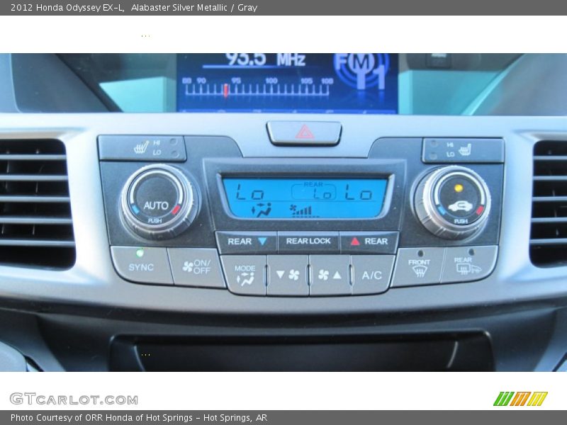 Alabaster Silver Metallic / Gray 2012 Honda Odyssey EX-L