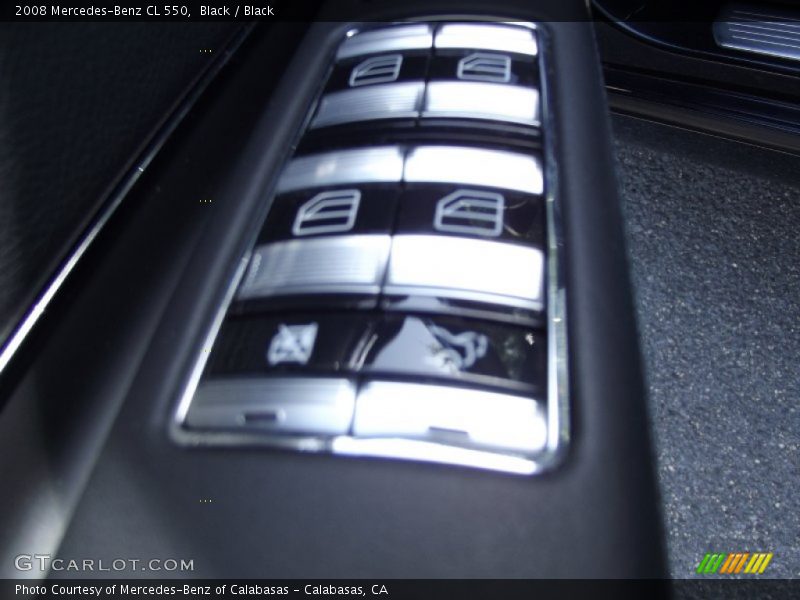 Black / Black 2008 Mercedes-Benz CL 550