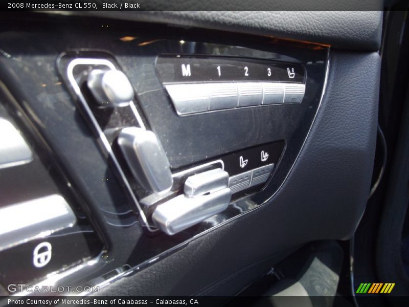 Black / Black 2008 Mercedes-Benz CL 550
