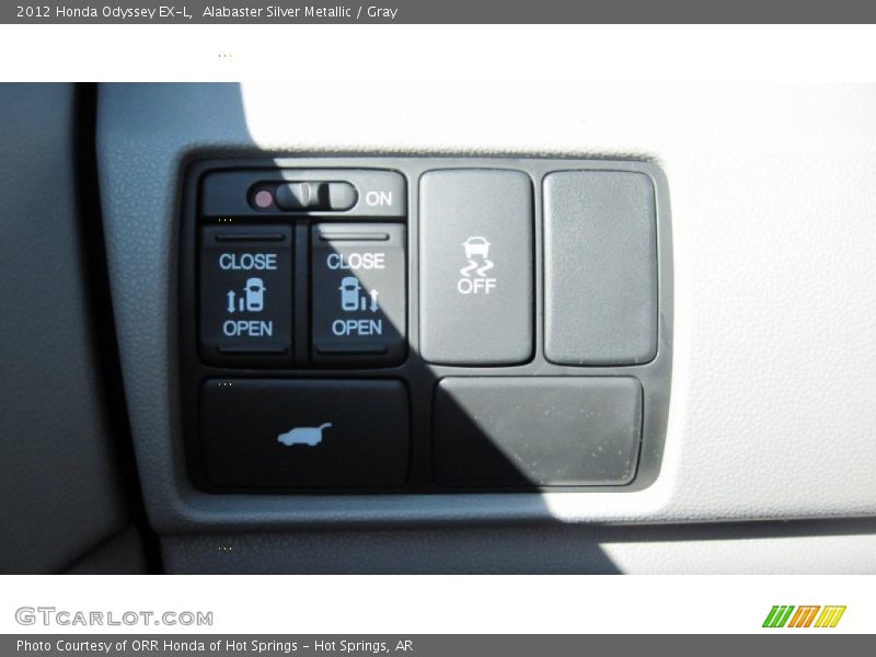 Alabaster Silver Metallic / Gray 2012 Honda Odyssey EX-L