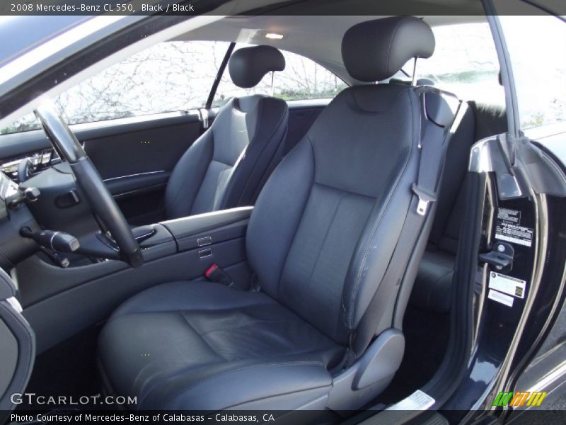 Black / Black 2008 Mercedes-Benz CL 550