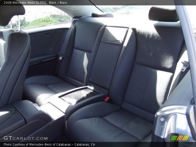 Black / Black 2008 Mercedes-Benz CL 550