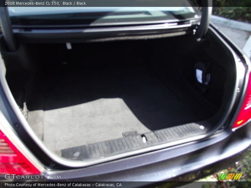 Black / Black 2008 Mercedes-Benz CL 550