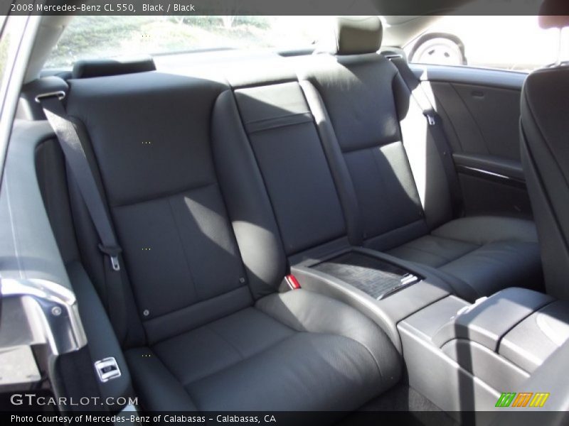 Black / Black 2008 Mercedes-Benz CL 550