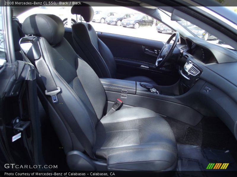 Black / Black 2008 Mercedes-Benz CL 550