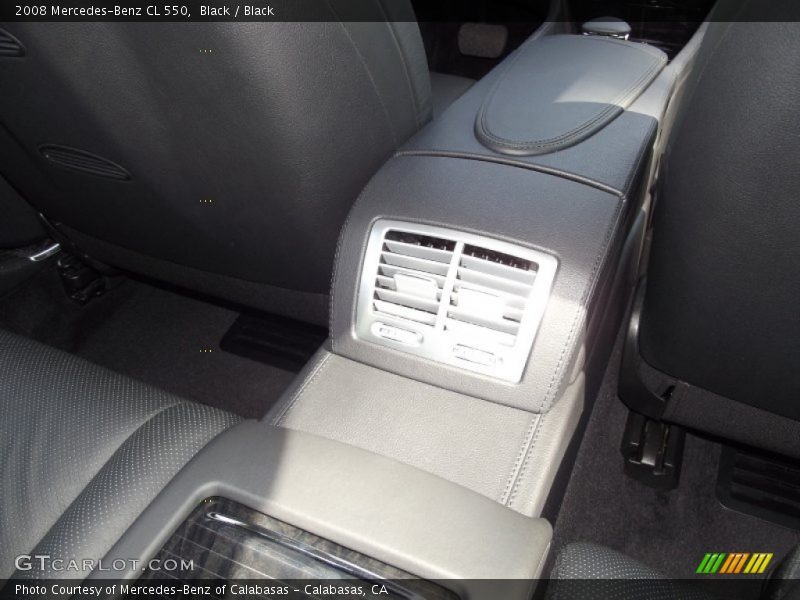 Black / Black 2008 Mercedes-Benz CL 550