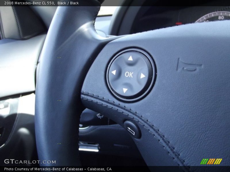 Black / Black 2008 Mercedes-Benz CL 550