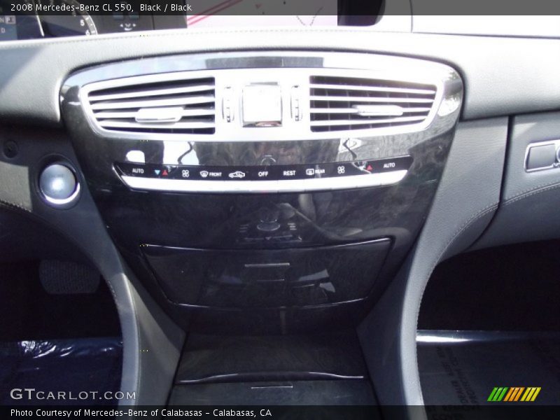 Black / Black 2008 Mercedes-Benz CL 550