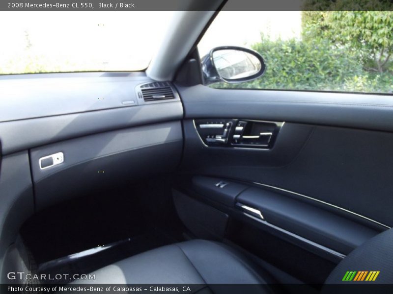 Black / Black 2008 Mercedes-Benz CL 550