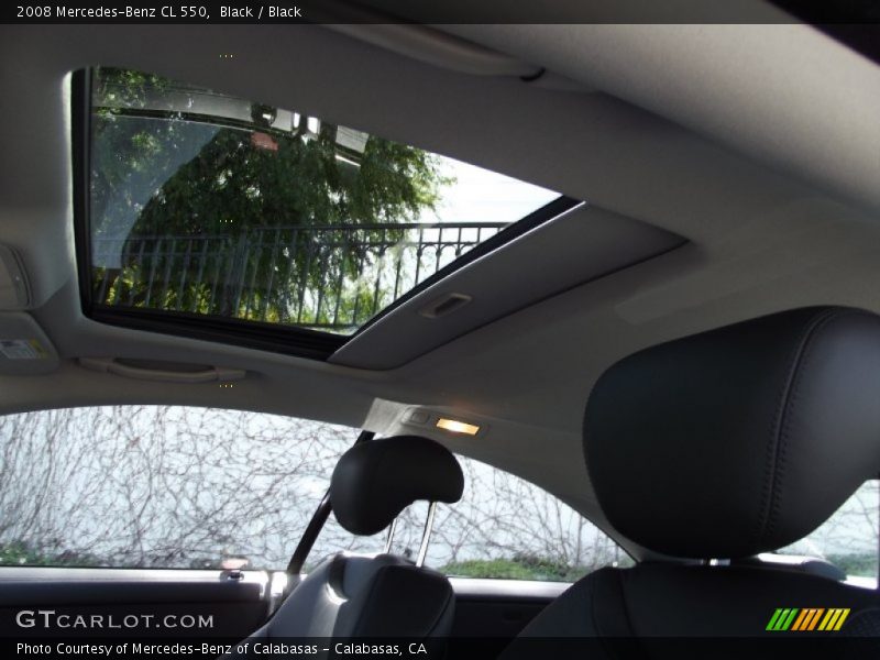 Black / Black 2008 Mercedes-Benz CL 550
