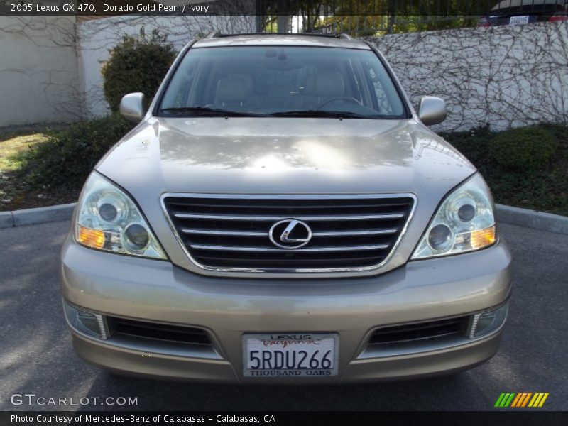 Dorado Gold Pearl / Ivory 2005 Lexus GX 470