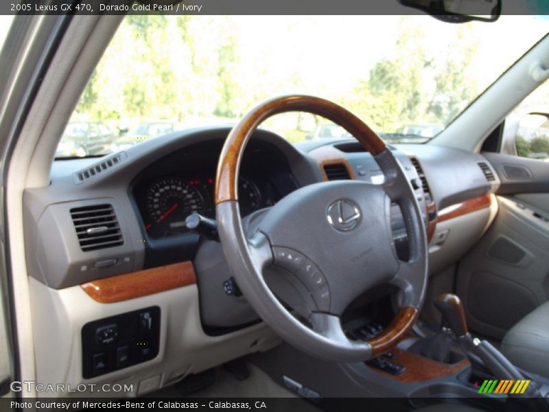 Dorado Gold Pearl / Ivory 2005 Lexus GX 470