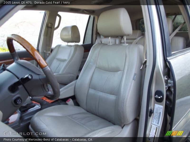 Dorado Gold Pearl / Ivory 2005 Lexus GX 470
