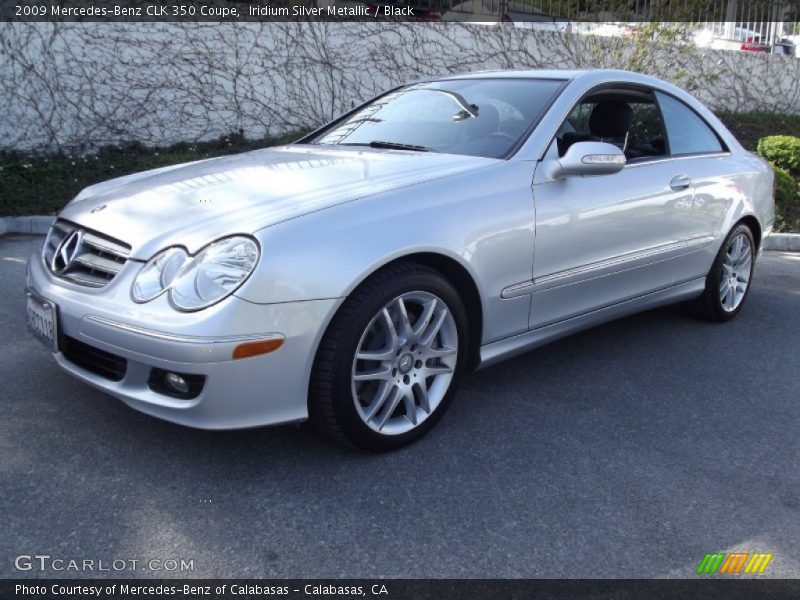 Front 3/4 View of 2009 CLK 350 Coupe