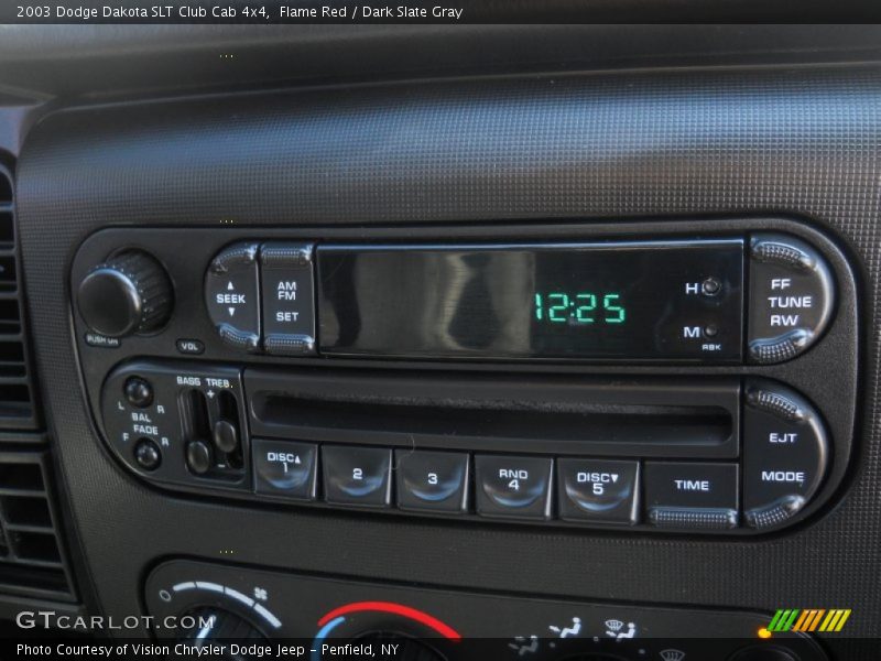 Flame Red / Dark Slate Gray 2003 Dodge Dakota SLT Club Cab 4x4