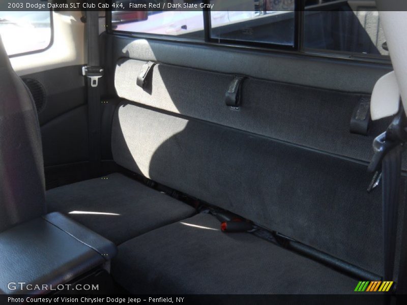 Flame Red / Dark Slate Gray 2003 Dodge Dakota SLT Club Cab 4x4