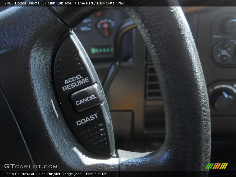 Flame Red / Dark Slate Gray 2003 Dodge Dakota SLT Club Cab 4x4