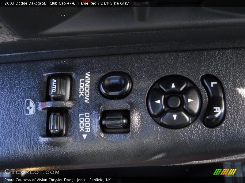 Flame Red / Dark Slate Gray 2003 Dodge Dakota SLT Club Cab 4x4