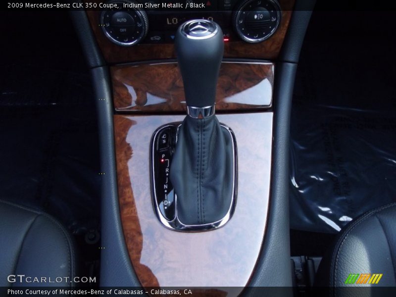 Iridium Silver Metallic / Black 2009 Mercedes-Benz CLK 350 Coupe