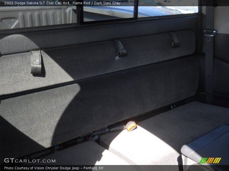 Flame Red / Dark Slate Gray 2003 Dodge Dakota SLT Club Cab 4x4