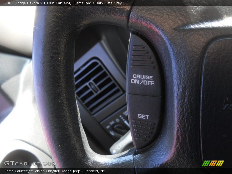 Flame Red / Dark Slate Gray 2003 Dodge Dakota SLT Club Cab 4x4
