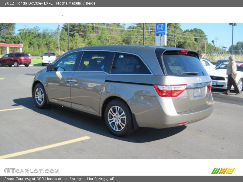 Mocha Metallic / Beige 2012 Honda Odyssey EX-L