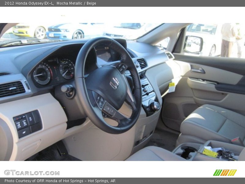 Mocha Metallic / Beige 2012 Honda Odyssey EX-L