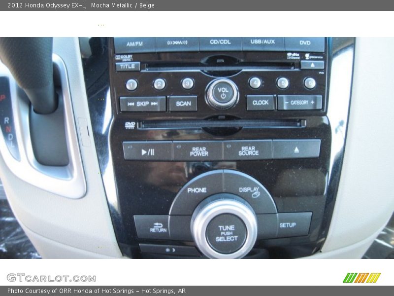 Mocha Metallic / Beige 2012 Honda Odyssey EX-L