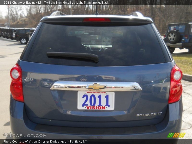 Twilight Blue Metallic / Light Titanium/Jet Black 2011 Chevrolet Equinox LT