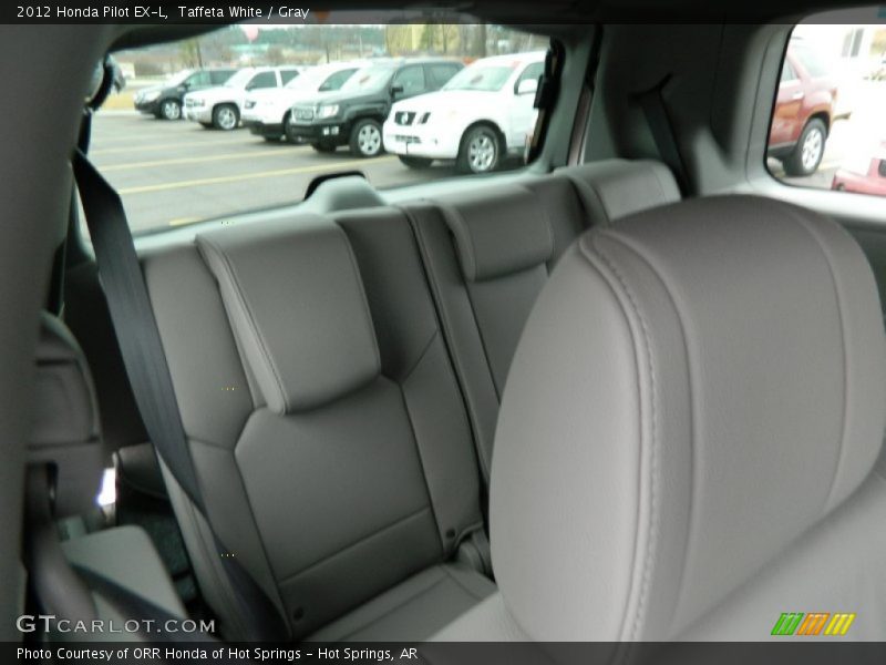 Taffeta White / Gray 2012 Honda Pilot EX-L