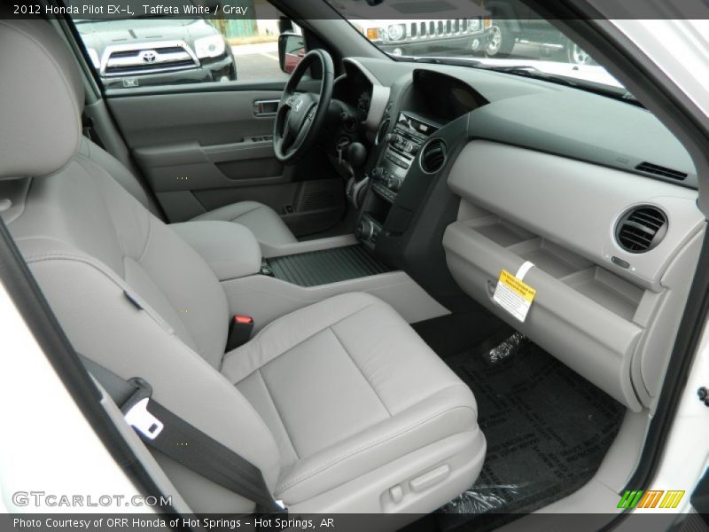  2012 Pilot EX-L Gray Interior
