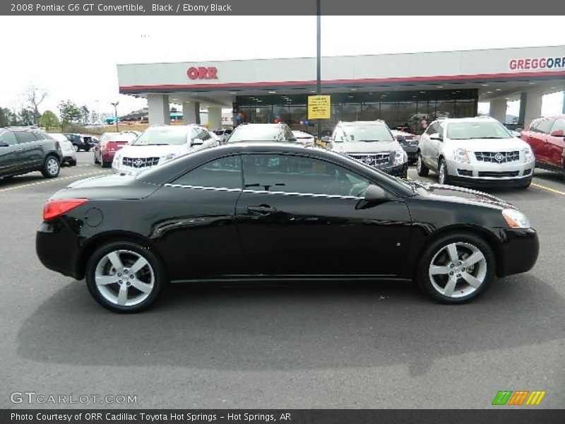Black / Ebony Black 2008 Pontiac G6 GT Convertible