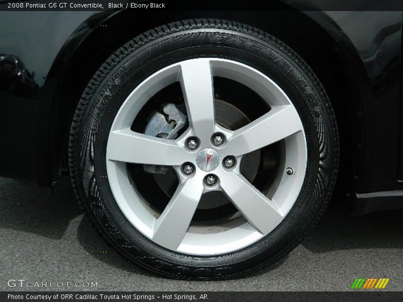 Black / Ebony Black 2008 Pontiac G6 GT Convertible