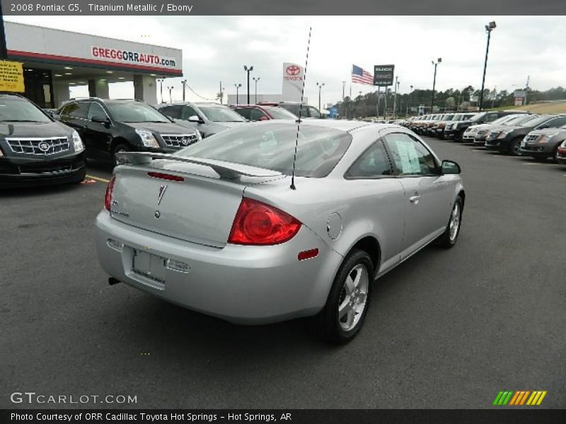 Titanium Metallic / Ebony 2008 Pontiac G5