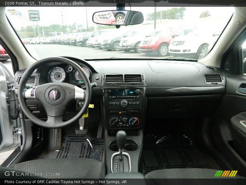 Titanium Metallic / Ebony 2008 Pontiac G5