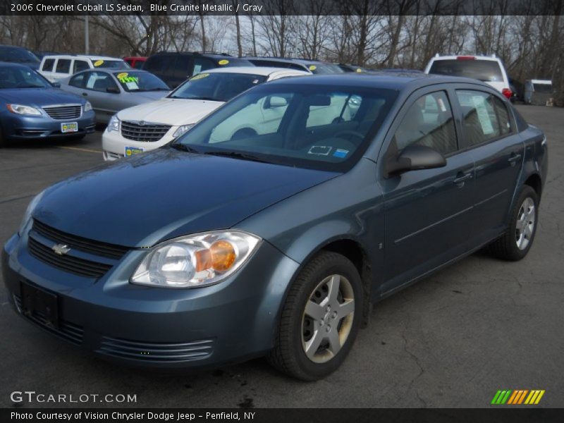 Blue Granite Metallic / Gray 2006 Chevrolet Cobalt LS Sedan