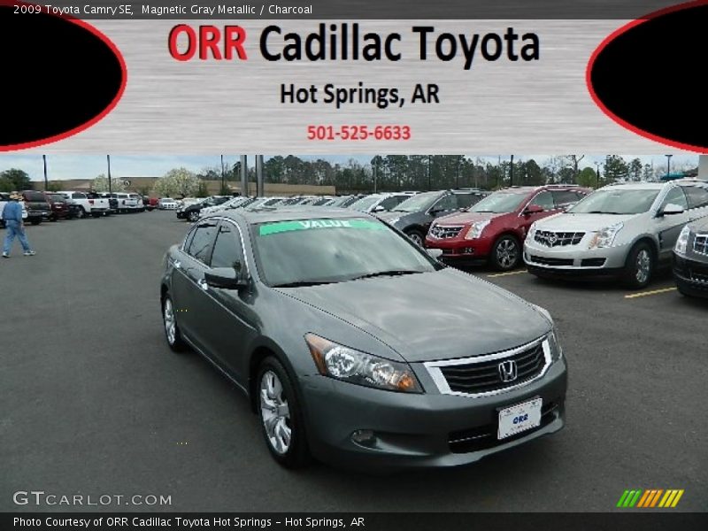 Magnetic Gray Metallic / Charcoal 2009 Toyota Camry SE