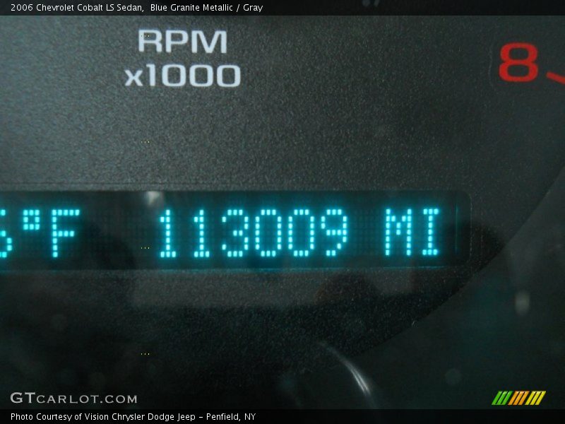 Blue Granite Metallic / Gray 2006 Chevrolet Cobalt LS Sedan