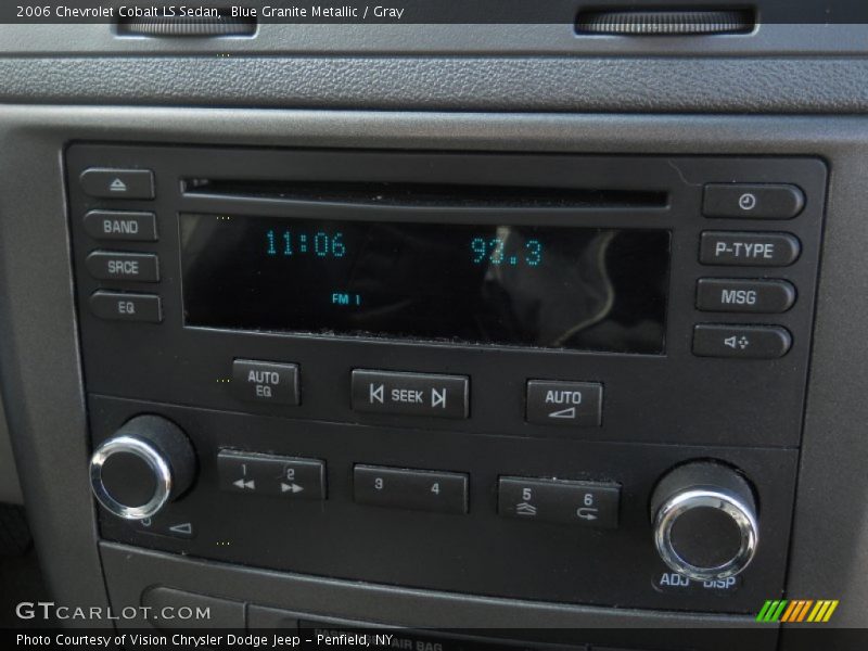 Blue Granite Metallic / Gray 2006 Chevrolet Cobalt LS Sedan