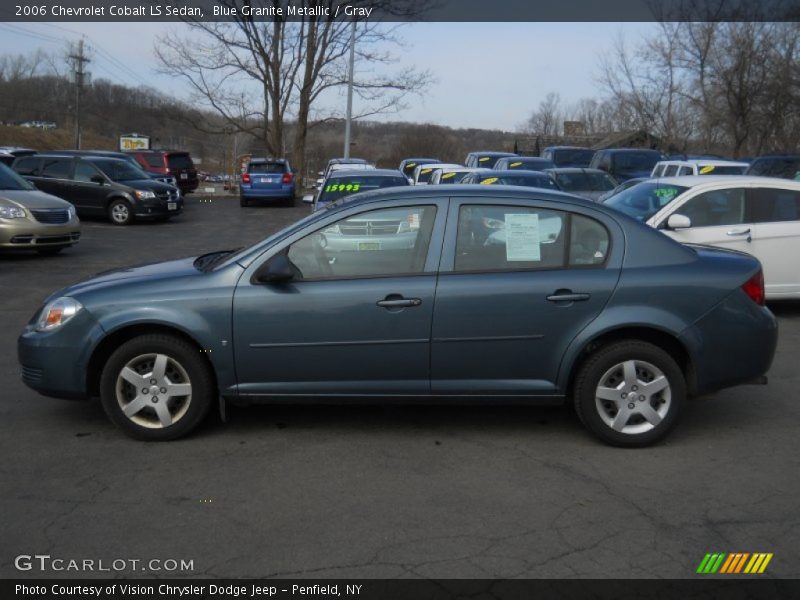 Blue Granite Metallic / Gray 2006 Chevrolet Cobalt LS Sedan