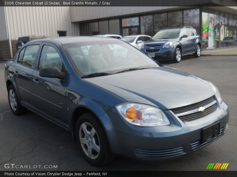 Blue Granite Metallic / Gray 2006 Chevrolet Cobalt LS Sedan