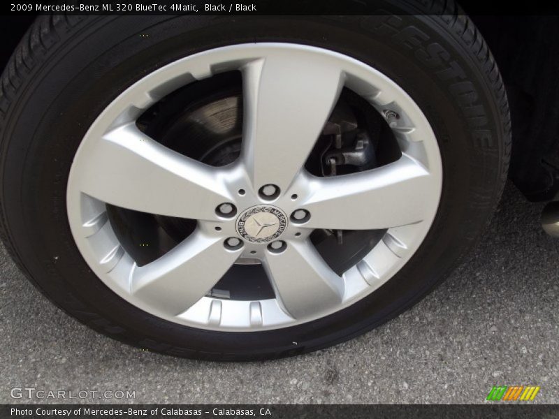 Black / Black 2009 Mercedes-Benz ML 320 BlueTec 4Matic