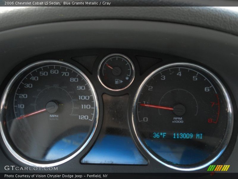 Blue Granite Metallic / Gray 2006 Chevrolet Cobalt LS Sedan