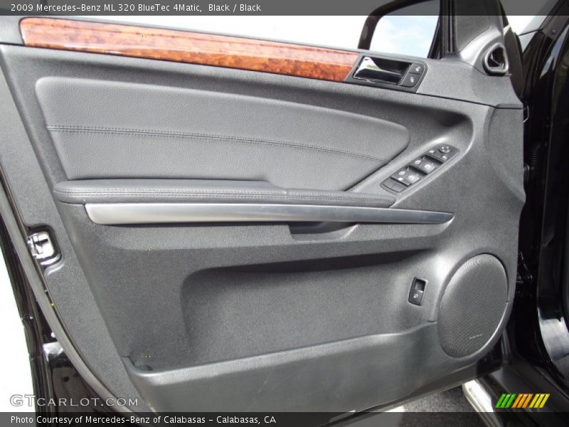 Black / Black 2009 Mercedes-Benz ML 320 BlueTec 4Matic