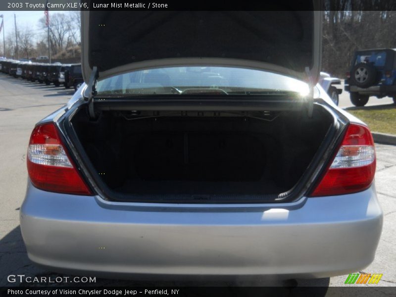 Lunar Mist Metallic / Stone 2003 Toyota Camry XLE V6