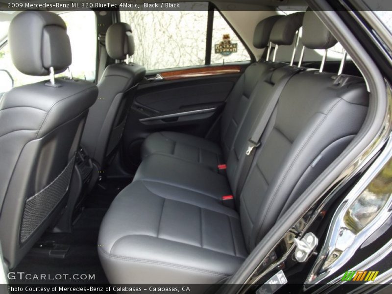 Black / Black 2009 Mercedes-Benz ML 320 BlueTec 4Matic