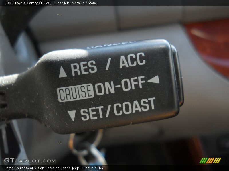 Lunar Mist Metallic / Stone 2003 Toyota Camry XLE V6