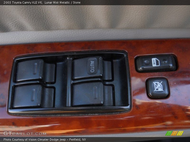 Lunar Mist Metallic / Stone 2003 Toyota Camry XLE V6