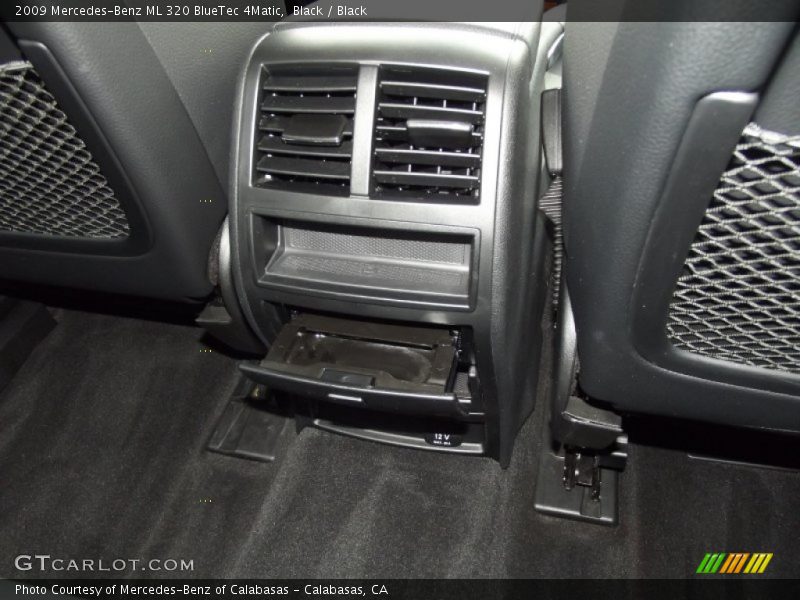 Black / Black 2009 Mercedes-Benz ML 320 BlueTec 4Matic