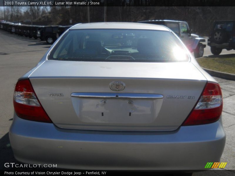 Lunar Mist Metallic / Stone 2003 Toyota Camry XLE V6